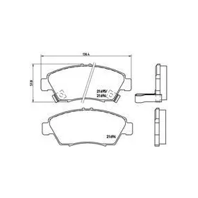 Pastillas Brembo P 28 023 Todoparatucoche