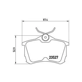 Pastillas Brembo P 28 030 Todoparatucoche