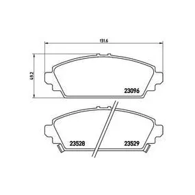 Pastillas Brembo P 28 031 Todoparatucoche