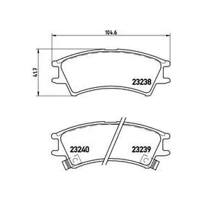 Pastillas Brembo P 30 011 Todoparatucoche