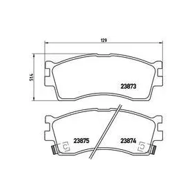 Pastillas Brembo P 30 016 Todoparatucoche
