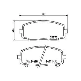 Pastillas Brembo P 30 032 Todoparatucoche