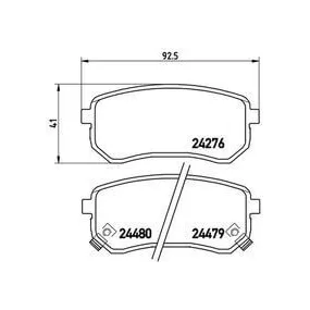 Pastillas Brembo P 30 033 Todoparatucoche