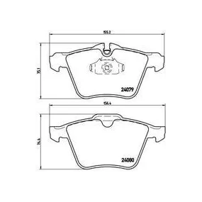 Pastillas Brembo P 36 019 Todoparatucoche
