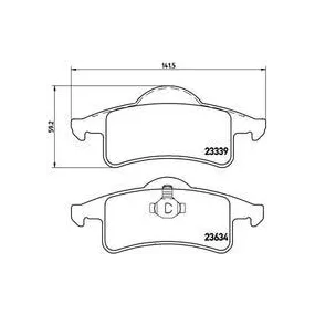 Pastillas Brembo P 37 006 Todoparatucoche