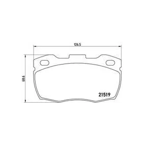 Pastillas Brembo P 44 005 Todoparatucoche