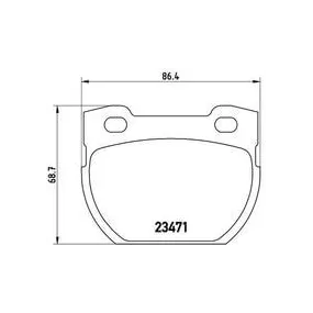 Pastillas Brembo P 44 007 Todoparatucoche