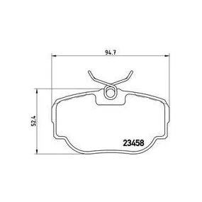  Pastillas Brembo P 44 009 Todoparatucoche