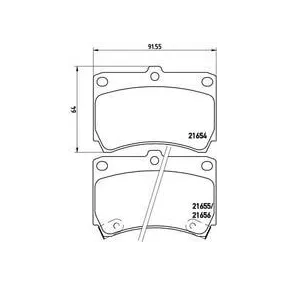 Pastillas Brembo P 49 016 Todoparatucoche