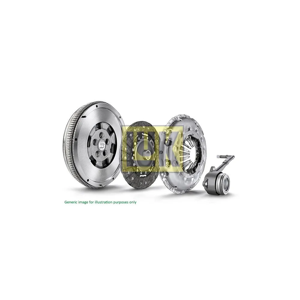 Kit de embrague LuK RepSet DMF 600 0166 00