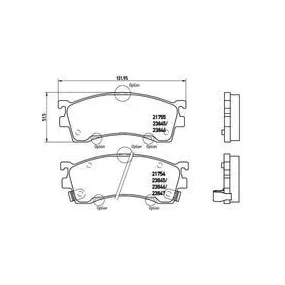 Pastillas Brembo P 49 023 Todoparatucoche