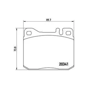 Pastillas Brembo P 50 004 Todoparatucoche