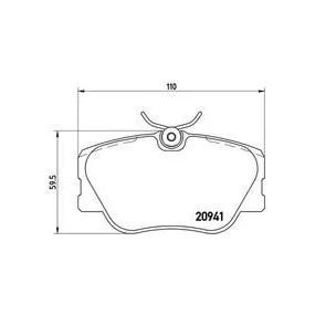 Pastillas Brembo P 50 008 Todoparatucoche