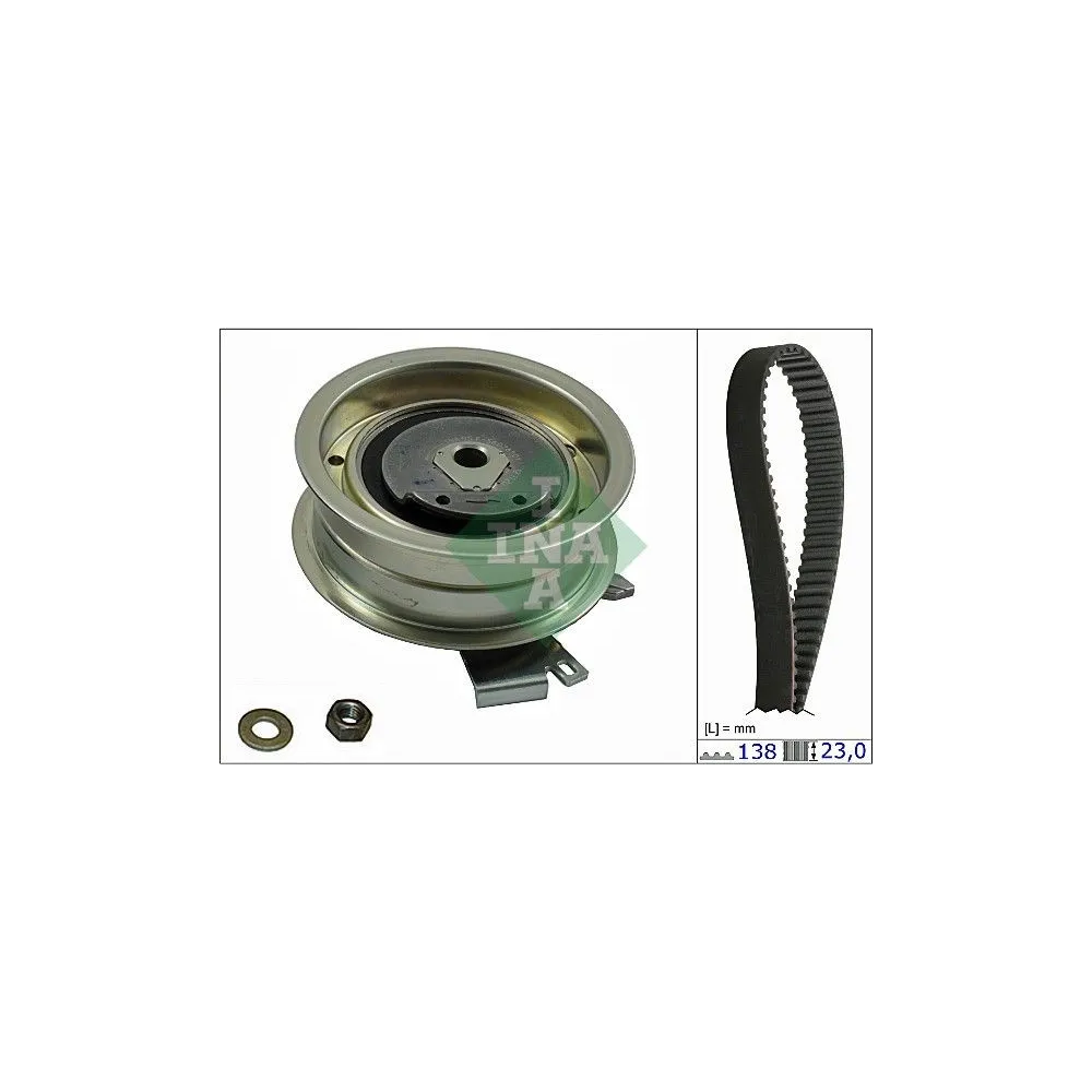 INA - 530 0171 10 - Juego de correas dentada