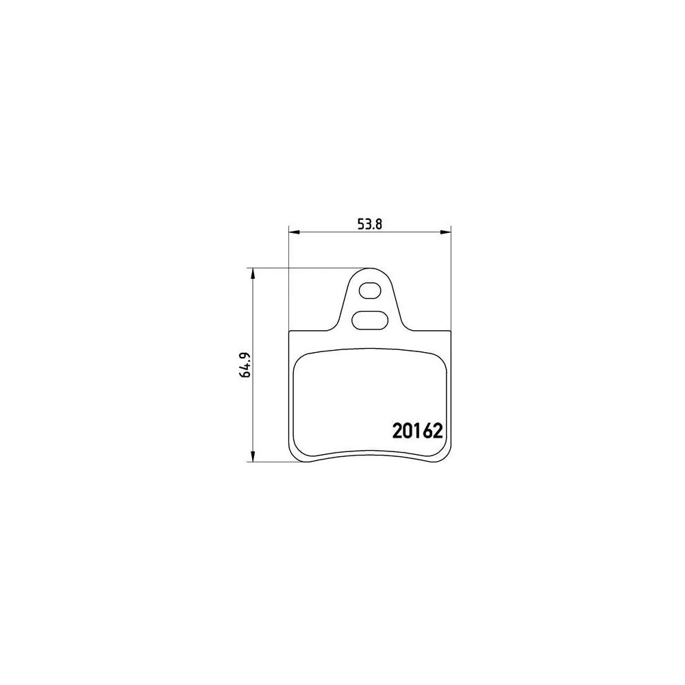 Pastillas Brembo P 61 037 Todoparatucoche
