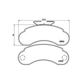 Pastillas Brembo P 50 021 Todoparatucoche