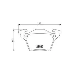 Pastillas Brembo P 50 032 Todoparatucoche