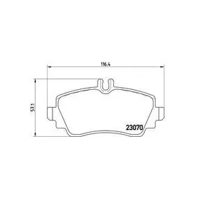 Pastillas Brembo P 50 036 Todoparatucoche
