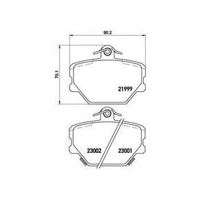 Pastillas Brembo P 50 038 Todoparatucoche