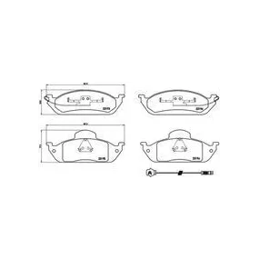 Pastillas Brembo P 50 039 Todoparatucoche