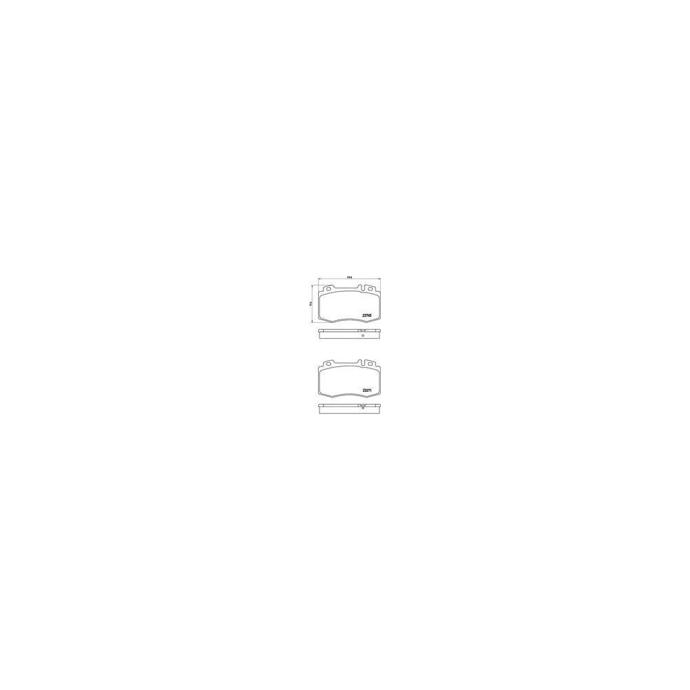 Pastillas Brembo P 50 053 Todoparatucoche