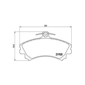 Pastillas Brembo P 50 055 Todoparatucoche