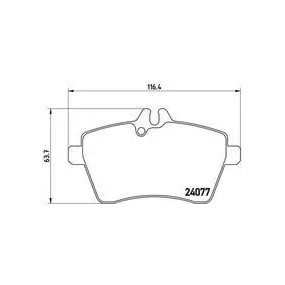 Pastillas Brembo P 50 056 Todoparatucoche