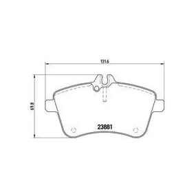 Pastillas Brembo P 50 057 Todoparatucoche