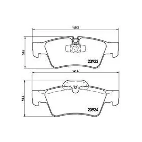Pastillas Brembo P 50 064 Todoparatucoche