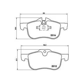 Pastillas Brembo P 52 017 Todoparatucoche