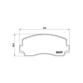 Pastillas Brembo P 54 002 Todoparatucoche