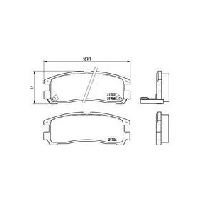 Pastillas Brembo P 54 012 Todoparatucoche
