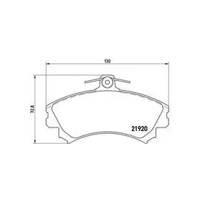 Pastillas Brembo P 54 022 Todoparatucoche
