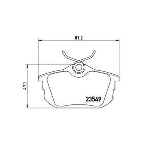 Pastillas Brembo P 54 023 Todoparatucoche