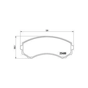 Pastillas Brembo P 54 029 Todoparatucoche