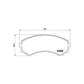 Pastillas Brembo P 54 031 Todoparatucoche