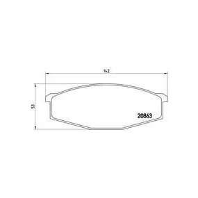 Pastillas Brembo P 56 015 Todoparatucoche