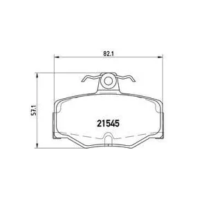 Pastillas Brembo P 56 024 Todoparatucoche