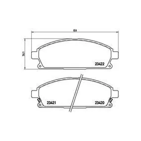 Pastillas Brembo P 56 040 Todoparatucoche
