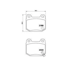 Pastillas Brembo P 56 048 Todoparatucoche