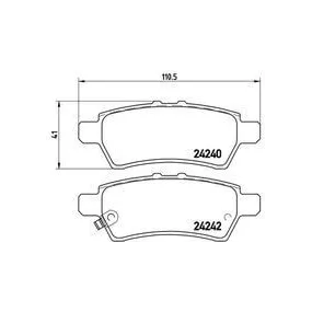 Pastillas Brembo P 56 060 Todoparatucoche