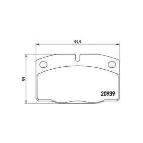 Pastillas Brembo P 59 005 Todoparatucoche