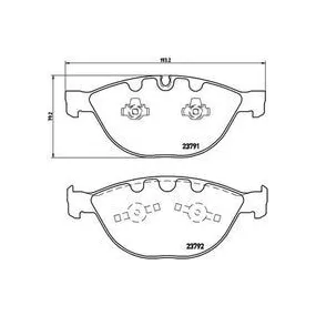 Pastillas Brembo P 06 047 Todoparatucoche