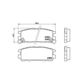 Pastillas Brembo P 59 021 Todoparatucoche