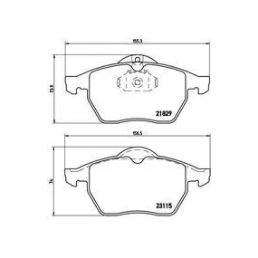 Pastillas Brembo P 59 022 Todoparatucoche