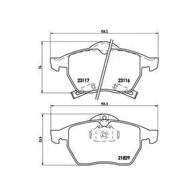 Pastillas Brembo P 59 029 Todoparatucoche