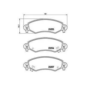Pastillas Brembo P 59 035 Todoparatucoche