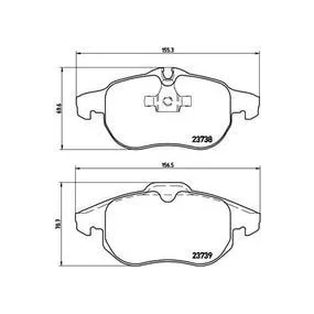 Pastillas Brembo P 59 043 Todoparatucoche