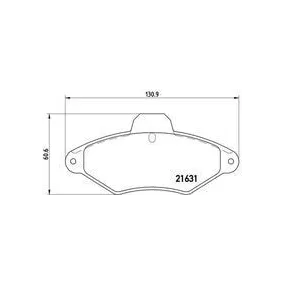 Pastillas Brembo P 61 052 Todoparatucoche