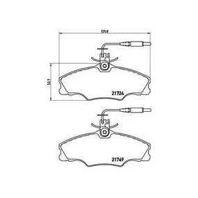 Pastillas Brembo P 61 056 Todoparatucoche
